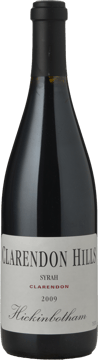 CLARENDON HILLS Hickinbotham Vineyard Syrah, McLaren Vale 2009 Bottle image number 0