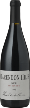 CLARENDON HILLS Hickinbotham Vineyard Syrah, McLaren Vale 2009 Bottle image number 0