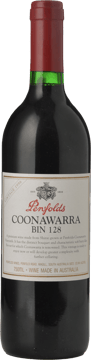 PENFOLDS Bin 128 Shiraz, Coonawarra 1996 Bottle image number 0