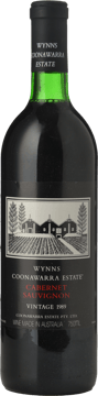WYNNS COONAWARRA ESTATE Cabernet Sauvignon, Coonawarra 1989 Bottle image number 0