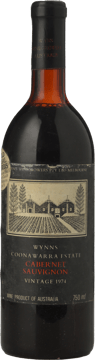 WYNNS COONAWARRA ESTATE Cabernet Sauvignon, Coonawarra 1974 Bottle image number 0