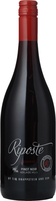 RIPOSTE BY TIM KNAPPSTEIN Reserve Pinot Noir, Adelaide Hills 2016