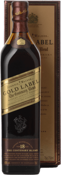 JOHNNIE WALKER Gold Label Centenary 18 Year Old Scotch Whisky 40% ABV, Scotland NV Bottle image number 0