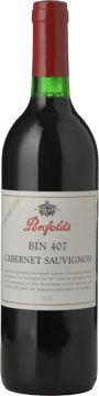 PENFOLDS Bin 407 Cabernet Sauvignon, South Australia 1998 Bottle image number 0