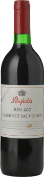PENFOLDS Bin 407 Cabernet Sauvignon, South Australia 1998 Bottle image number 0