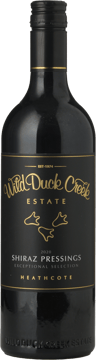 WILD DUCK CREEK ESTATE Pressings Shiraz, Heathcote 2020 Bottle image number 0