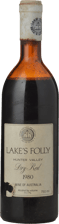 LAKE'S FOLLY Dry Red, Hunter Valley 1980 Bottle