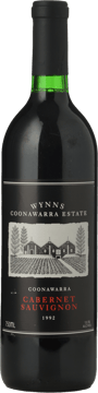 WYNNS COONAWARRA ESTATE Cabernet Sauvignon, Coonawarra 1992 Bottle image number 0