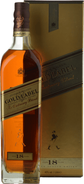 JOHNNIE WALKER Gold Label Centenary 18 Year Old Scotch Whisky 40% ABV, Scotland NV One Litre Bottle image number 0