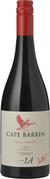 CAPE BARREN Block 1A Single Vineyard Shiraz, McLaren Vale 2021 Bottle image number 0