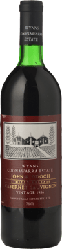 WYNNS COONAWARRA ESTATE John Riddoch Cabernet Sauvignon, Coonawarra 1986 Bottle image number 0