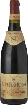 J.VIDAL-FLEURY, Cotes-du-Rhone 2010 Bottle image number 0