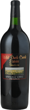 WILD DUCK CREEK ESTATE Springflat Shiraz Pressings, Heathcote 2000 Magnum image number 0