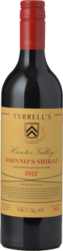 TYRRELL'S Johnno's Shiraz, Hunter Valley 2022 Bottle image number 0