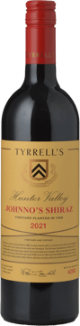 TYRRELL'S Johnno's Shiraz, Hunter Valley 2021 Bottle image number 0