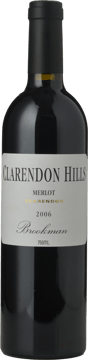 CLARENDON HILLS Brookman Merlot, McLaren Vale 2006 Bottle image number 0