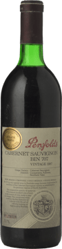 PENFOLDS Bin 707 Cabernet Sauvignon, South Australia 1987 Bottle image number 0