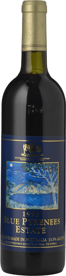 BLUE PYRENEES ESTATE Red Blend Dry Red, Pyrenees 1995 Bottle
