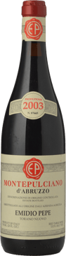 EMIDIO PEPE, Montepulciano d'Abruzzo DOC 2003 Bottle image number 0