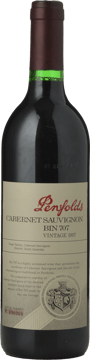 PENFOLDS Bin 707 Cabernet Sauvignon, South Australia 1997 Bottle image number 0