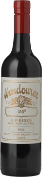 WENDOUREE 24B Shiraz, Clare Valley 2022 Bottle image number 0