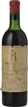 CHATEAU LATOUR 1er cru classe, Pauillac 1959 Bottle image number 0