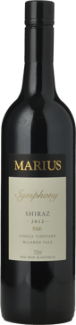 MARIUS WINES Symphony Single Vineyard Shiraz, McLaren Vale 2012 Bottle image number 0