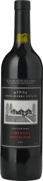 WYNNS COONAWARRA ESTATE Cabernet Sauvignon, Coonawarra 2003 Bottle image number 0