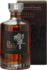 SUNTORY Hibiki 21 Year Old Japanese Whisky 43% ABV, Japan NV 700ml
