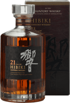 SUNTORY Hibiki 21 Year Old Japanese Whisky 43% ABV, Japan NV 700ml image number 0