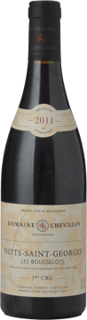 DOMAINE ROBERT CHEVILLON Les Bousselots 1er cru, Nuits-St-Georges 2011 Bottle image number 0
