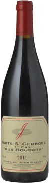 DOMAINE JEAN GRIVOT Les Boudots 1er cru, Nuits-St-Georges 2011 Bottle image number 0