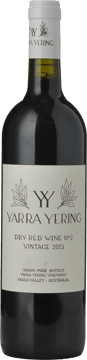 YARRA YERING Dry Red Wine No.2 Shiraz, Yarra Valley 2013 Bottle image number 0