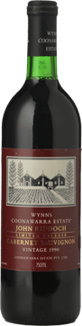 WYNNS COONAWARRA ESTATE John Riddoch Cabernet Sauvignon, Coonawarra 1990 Bottle image number 0