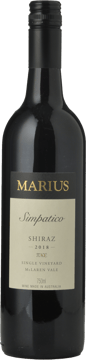 MARIUS WINES Simpatico Single Vineyard Shiraz, McLaren Vale 2018 Bottle image number 0