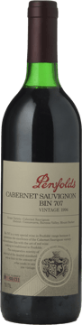 PENFOLDS Bin 707 Cabernet Sauvignon, South Australia 1994 Bottle image number 0