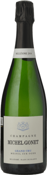 MICHEL GONET Le Mesnil-sur-Oger Blanc de Blancs, Champagne 2014 Bottle image number 0
