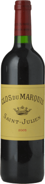 CLOS DU MARQUIS, St-Julien 2005 Bottle image number 0