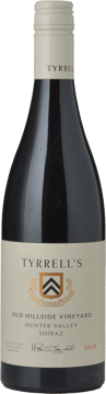TYRRELL'S Old Hillside Vineyard Shiraz, Hunter Valley 2019 Bottle image number 0