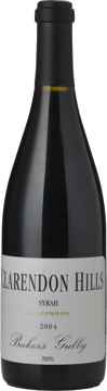 CLARENDON HILLS Bakers Gully Shiraz, McLaren Vale 2004 Bottle image number 0
