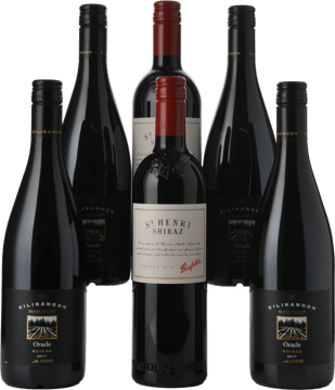LANGTONS Kilikanoon Oracle Clare Valley Shiraz with bonus St Henri Shiraz 6 pack MV Case image number 0
