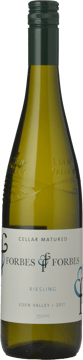 FORBES AND FORBES Single Vineyard Riesling, Eden Valley 2011 Bottle image number 0