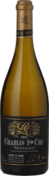 DOMAINE LUCIEN LE MOINE 1er Cru Montmains, Chablis 2023 Bottle image number 0