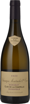 DOMAINE DE LA VOUGERAIE Morgeot 1er Cru Clos de la Chapelle , Chassagne-Montrachet 2023 Bottle image number 0