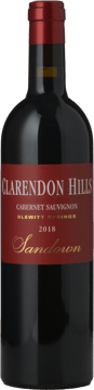 CLARENDON HILLS Sandown Vineyard Cabernet Sauvignon, McLaren Vale 2018 Bottle image number 0