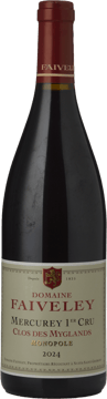 DOMAINE FAIVELEY Clos des Myglands 1er cru Monopole, Mercurey 2024 Bottle image number 0