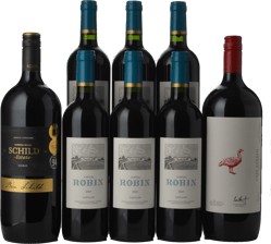 LANGTONS CHATEAU ROBIN, Cotes de Castillon with Two Bonus Magnums of Australian Shiraz 8 Pack  MV Case