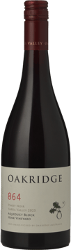 OAKRIDGE WINES 864 Aqueduct Block Henk Vineyard Pinot Noir, Yarra Valley 2025 Bottle image number 0