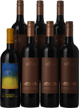 LANGTONS CAPE MENTELLE Explorers Blend , Margaret River with a Bonus bottle of BIBI GRAETZ Testamatta, Toscana IGT, 7 Pack  MV Case image number 0