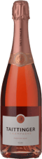 TAITTINGER Cuvee Prestige Rose Brut, Champagne NV Bottle
